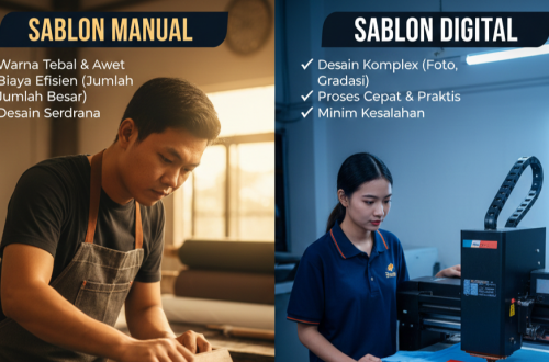 perbandingan sablon manual dan digital