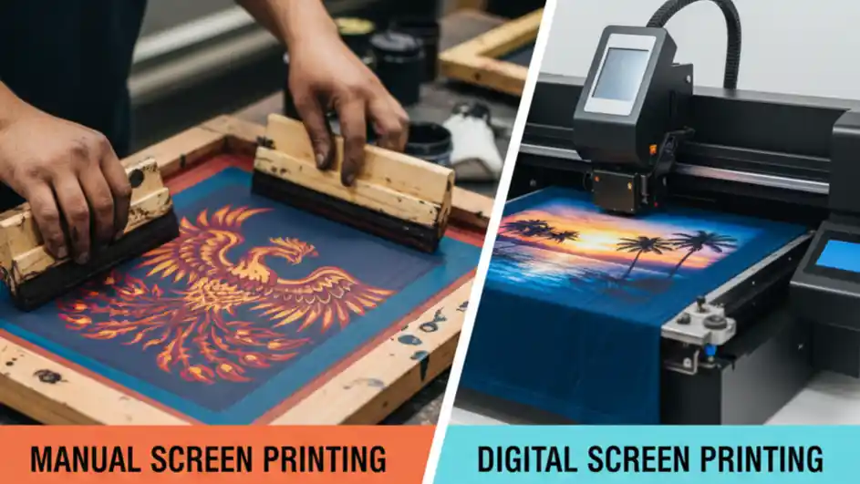 Keunggulan Sablon Digital dan Manual