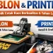daya tahan teknik sablon printing