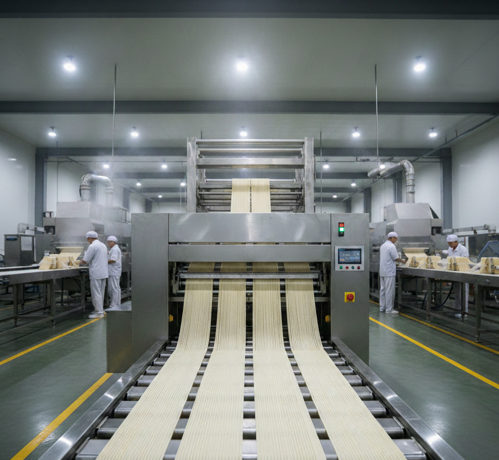 Proses Membuat Mie Cepat