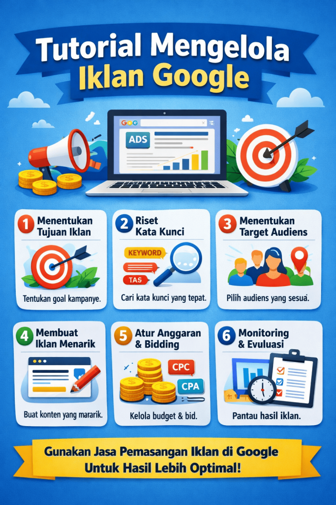 tutorial mengelola iklan Google