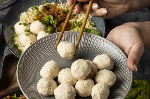 komposisi adonan bakso sapi