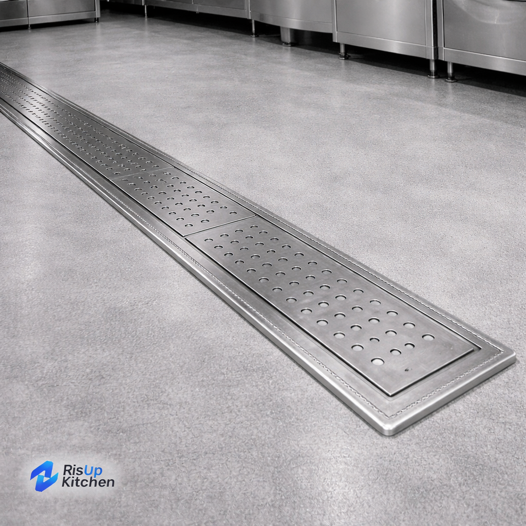 talang perforated lengkap dengan frame