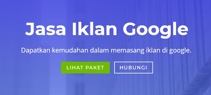 jasa pemasangan iklan di Google