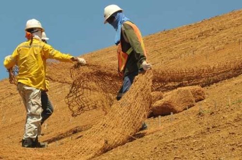 cocomesh solusi stabilisasi tanah proyek